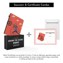 Load image into Gallery viewer, Behind-the-Scenes Wonder Award