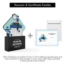 Load image into Gallery viewer, Deadline Destroyer Award