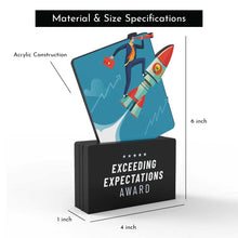 Load image into Gallery viewer, Exceeding Expectations Award