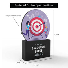 Load image into Gallery viewer, Goal-done Goose Award