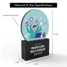Load image into Gallery viewer, Marvelous Multitasker Award