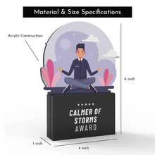 Load image into Gallery viewer, Calmer of Storms Award