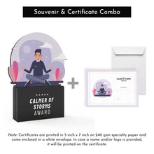 Load image into Gallery viewer, Calmer of Storms Award