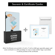 Load image into Gallery viewer, Diamond Service Award