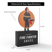 Load image into Gallery viewer, Firefighter Award