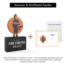 Load image into Gallery viewer, Firefighter Award