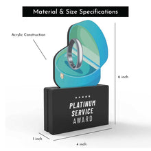 Load image into Gallery viewer, Platinum Service Award