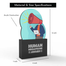 Load image into Gallery viewer, Human Megaphone Award