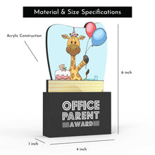 Load image into Gallery viewer, Office Parent Award