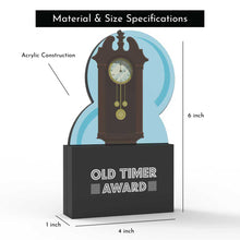 Load image into Gallery viewer, Old Timer Award