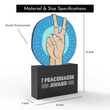 Load image into Gallery viewer, The Peacemaker Award