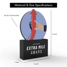 Load image into Gallery viewer, Extra Mile Award