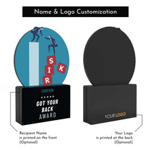 Load image into Gallery viewer, Got Your Back Award