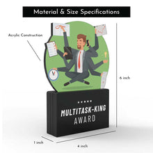 Load image into Gallery viewer, Multitask-King Award