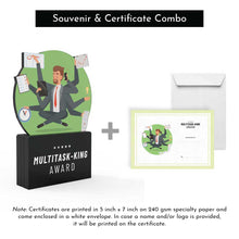Load image into Gallery viewer, Multitask-King Award