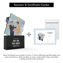 Load image into Gallery viewer, Pat on the Back Award
