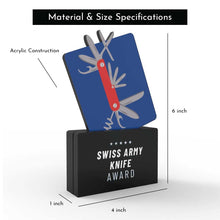 Load image into Gallery viewer, Swiss Army Knife Award