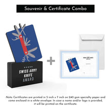 Load image into Gallery viewer, Swiss Army Knife Award