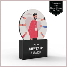 Load image into Gallery viewer, Thumbs Up Award