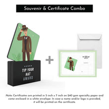 Load image into Gallery viewer, Tip Your Hat Award