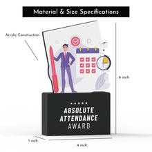 Load image into Gallery viewer, Absolute Attendance Award