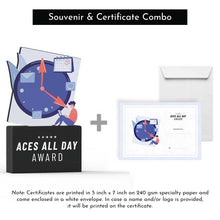Load image into Gallery viewer, Aces All Day Award