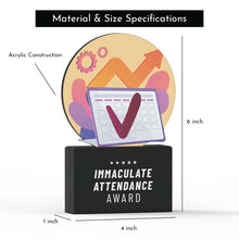 Load image into Gallery viewer, Immaculate Attendance Award