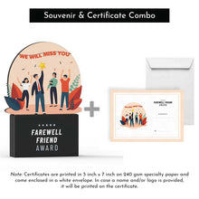 Load image into Gallery viewer, Farewell Friend Award