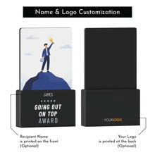 Load image into Gallery viewer, Going Out On Top Award