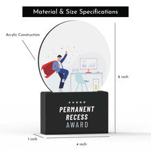Load image into Gallery viewer, Permanent Recess Award