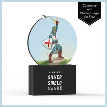 Load image into Gallery viewer, Silver Shield Award