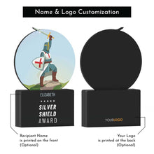 Load image into Gallery viewer, Silver Shield Award