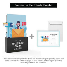 Load image into Gallery viewer, Follow-up Champ Award
