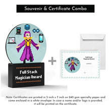 Load image into Gallery viewer, Full Stack Magician Award