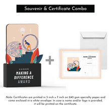 Load image into Gallery viewer, Making a Difference Award