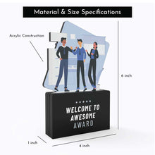 Load image into Gallery viewer, Welcome to Awesome Award