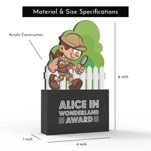 Load image into Gallery viewer, Alice in Wonderland Award