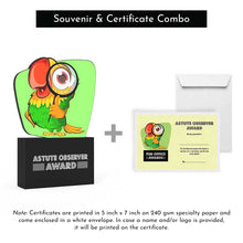 Load image into Gallery viewer, Astute Observer Award