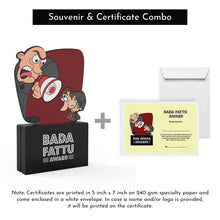 Load image into Gallery viewer, Bada Fattu Award