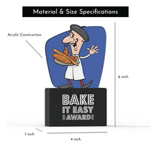 Load image into Gallery viewer, Bake It Easy Award