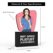 Load image into Gallery viewer, Best Office Playlist Award