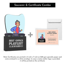 Load image into Gallery viewer, Best Office Playlist Award