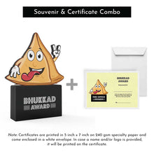 Load image into Gallery viewer, Bhukkad Award