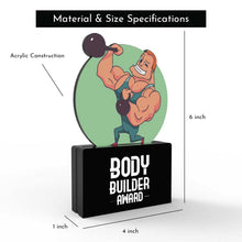 Load image into Gallery viewer, Bodybuilder Award