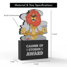 Load image into Gallery viewer, Calmer of Storms Award