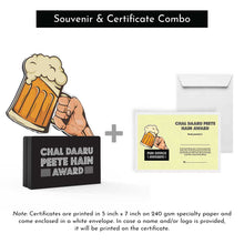 Load image into Gallery viewer, Chal Daaru Peete Hain Award