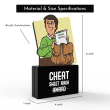 Load image into Gallery viewer, Cheat Sheet Ninja Award