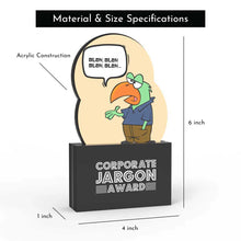 Load image into Gallery viewer, Corporate Jargon Award