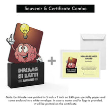 Load image into Gallery viewer, Dimaag Ki Batti Award