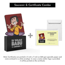 Load image into Gallery viewer, DJ Wale Babu Award